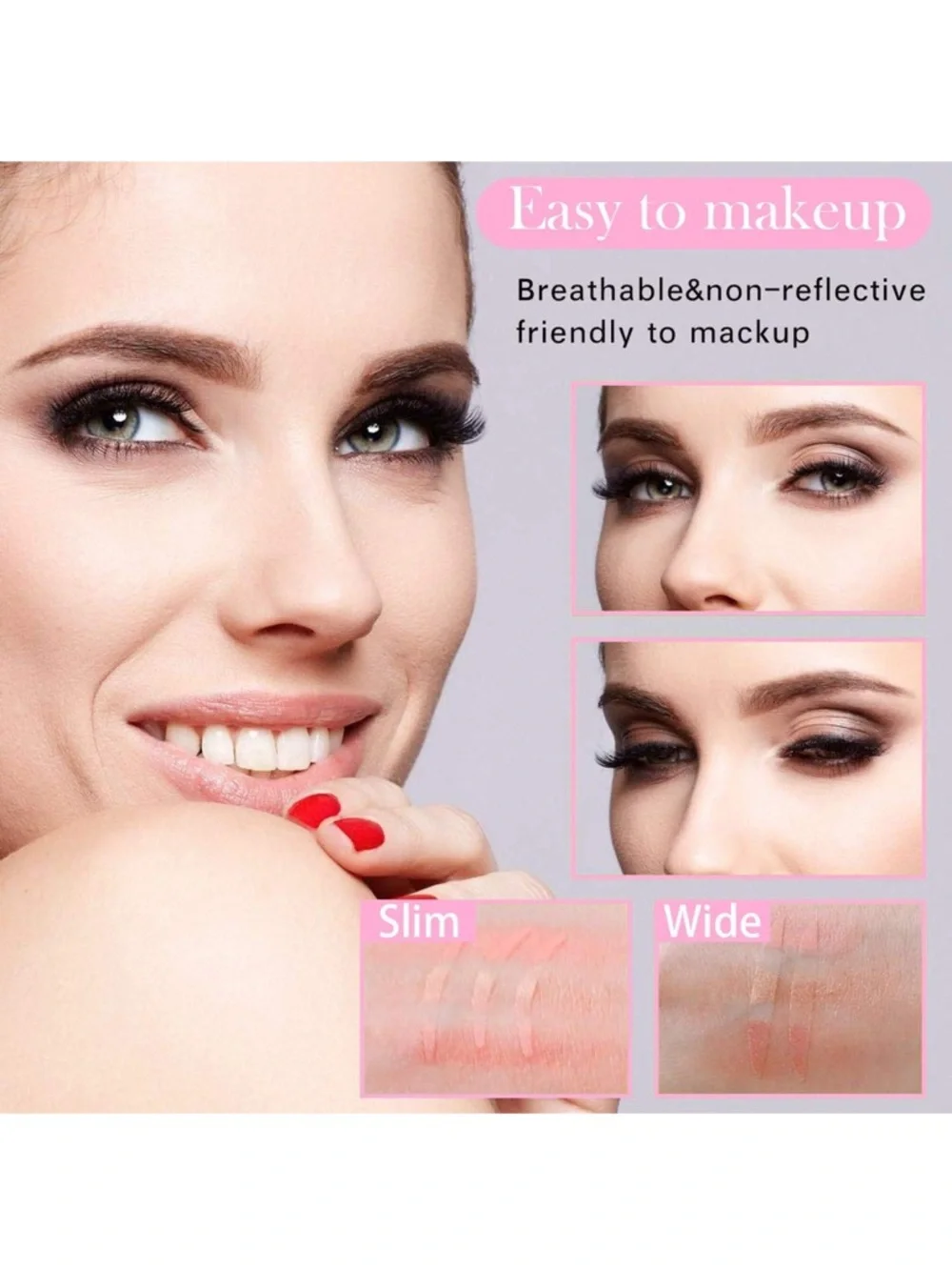 Double Eyelid Tape Lifting Kit with Applicator - 240 Pieces